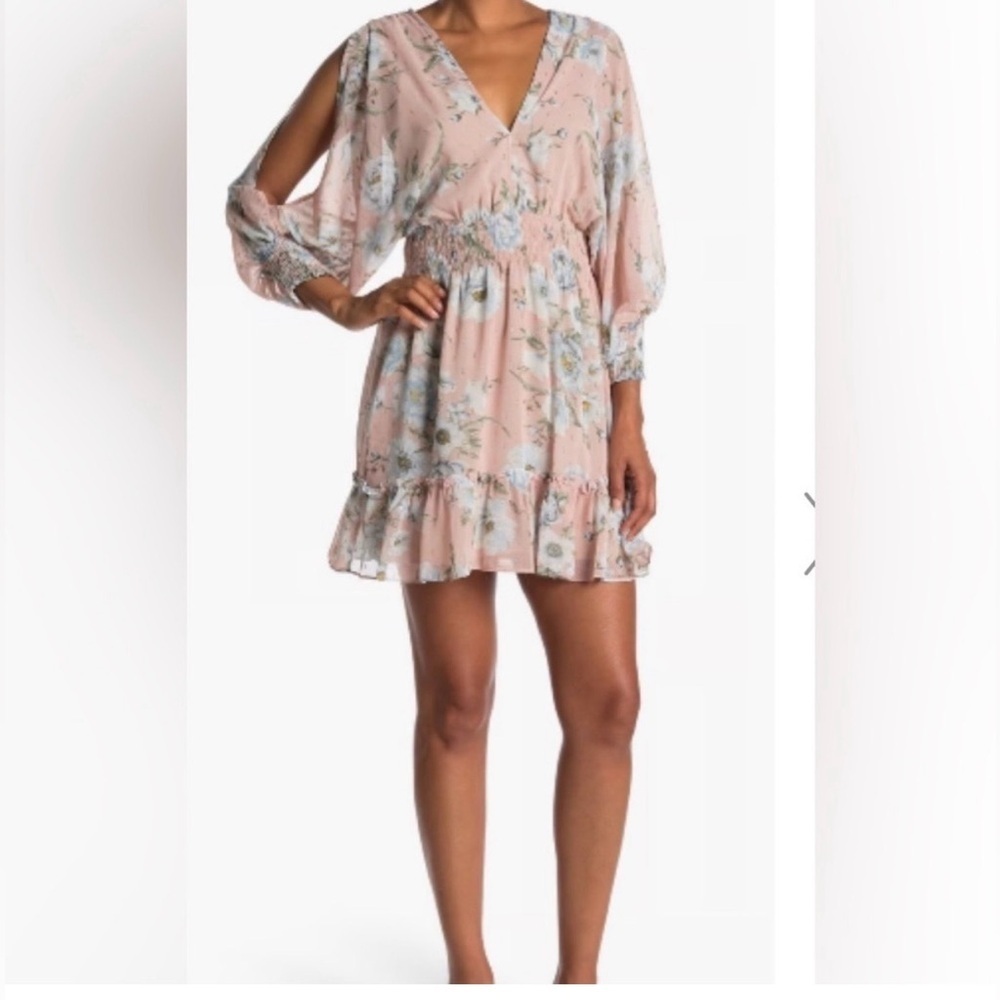 Floral Pink Dress